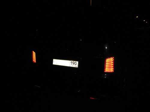 Задні ліхтарі хром LED tube для Volkswagen T5 2003-2015