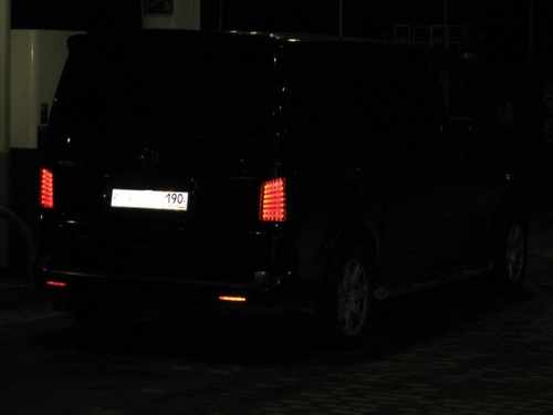 Задні ліхтарі хром LED tube для Volkswagen T5 2003-2015