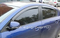 Дефлектори вікон EGR Mazda 3 Sd 2009-2013