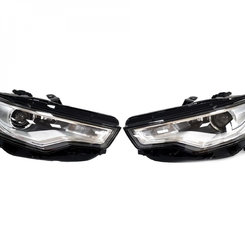Передні фари Bi-Xenon на Audi A6 C7 2011-2014 року (No Adaptive)