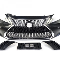 Передній бампер на Lexus ES 2012-2018 року ( Апгрейд в LCI F-Sport )