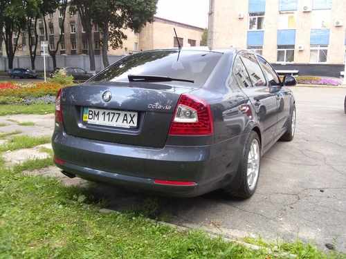 Задні ліхтарі LED червоні для Skoda Octavia A5 седан
