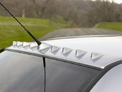 Бленда Шипи (ABS) Чорний мат для Mitsubishi Lancer 9 2004-2008 рр.