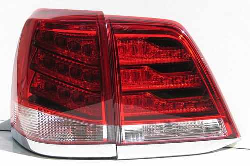 Задні ліхтарі для Toyota Land Cruiser LC 200 червоні LED 2008-2016