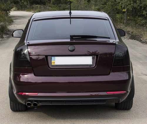 Задні ліхтарі LED тоновані червоні для Skoda Octavia A5 седан