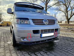 Передня лип накладка (ABS) для Volkswagen T5 Caravelle 2004-2010 років