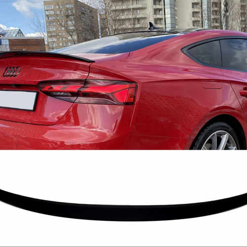 Спойлер на Audi A5 B9 2021-2023 року (чорний глянець)