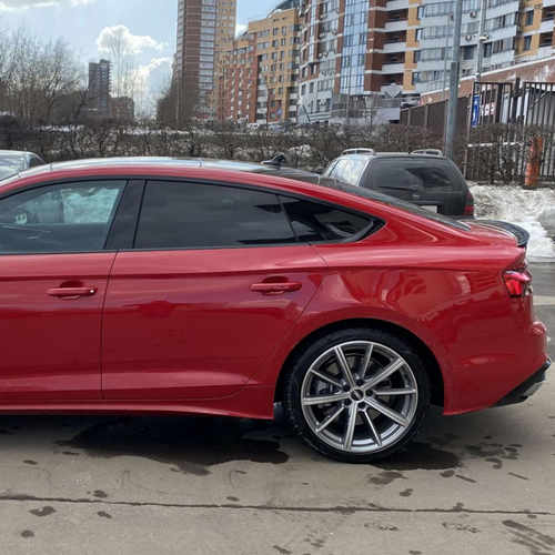 Спойлер на Audi A5 B9 2021-2023 року (чорний глянець)