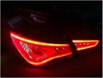 Задні ліхтарі LED tube для Hyundai Sonata YF 2009-2014