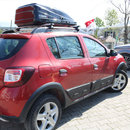 Молдинги (4 шт, ABS) для Renault Sandero 2013↗ рр.