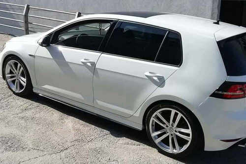 Пороги (ABS-пластик) для Volkswagen Golf 7