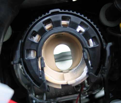 Передні фари чорні R20 с LED для Volkswagen Golf 6 2009-2012