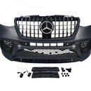Передній бампер на Mercedes Sprinter W907 2018-2023 року (стиль AMG)
