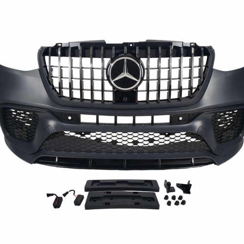 Передній бампер на Mercedes Sprinter W907 2018-2023 року (стиль AMG)