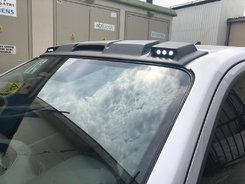 Козирок лобового скла (Meliset LED V1) для Nissan Navara/NP300 2016↗