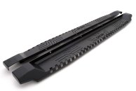 Бокові пороги Dakar V1 без LED (2 шт, метал) до Mitsubishі L200, Fiat Fullback 2015+