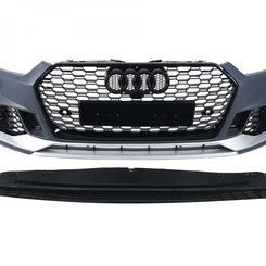 Передній бампер Audi A5 2016-2020 року (в стилі RS під дистронік)