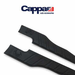 Верхні молдинги дверей (4 шт, ABS) для Mitsubishi L200 2015↗ рр.