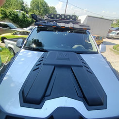 Накладка на капот (ABS) для Volkswagen Amarok