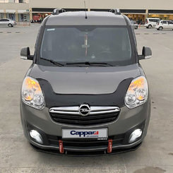 Дефлектор капота (EuroCap) для Opel Combo 2012-2018 рр.