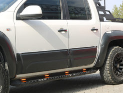 Молдинг двері EuroCap (6 шт, ABS) для Volkswagen Amarok 2010-2021 рр.