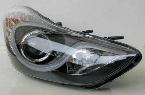 Передні фари ксенонові тюнінг чорні для Hyundai Elantra MD 2011-2015