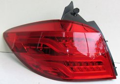 Задні ліхтарі червоні Benz Style для Chevrolet Cruze хэтчбек 5 дверей 2009-2013