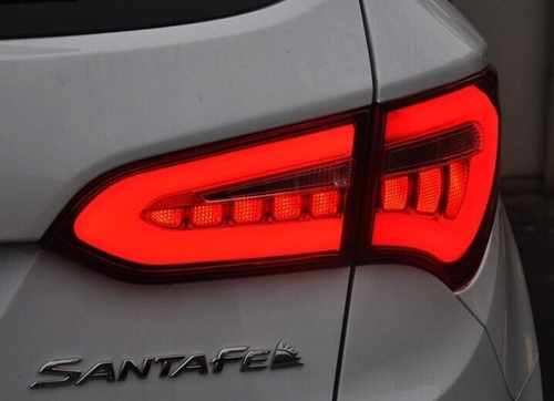 Задні ліхтарі LED для Hyundai Santa Fe 3 чорні 2013-2018