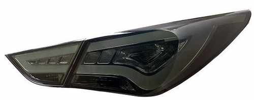 Задні ліхтарі LED для Hyundai Santa Fe 3 чорні 2013-2018