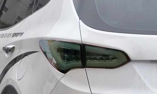 Задні ліхтарі LED для Hyundai Santa Fe 3 чорні 2013-2018