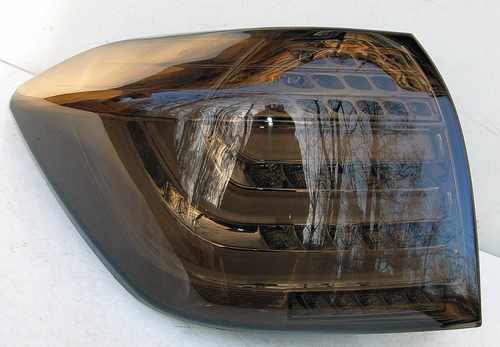 Задні ліхтарі LED чорні для Toyota Highlander 2010-2013