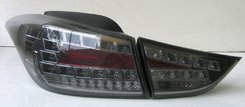 Задні ліхтарі чорні LED стиль Audi для Hyundai Elantra MD 2011-2015