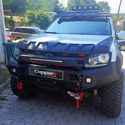 Комплект накладок на капот DRAGON (3 шт) для Volkswagen Amarok