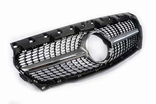Передня решітка (Diamond Silver) для Mercedes CLA C117 2013-2016
