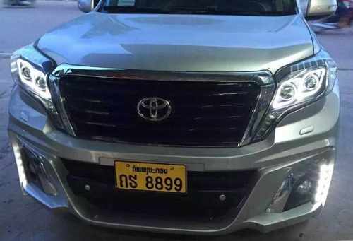 Передні фари тюнінг ксенон LD для Toyota Prado 150 рестайлинг 2013-2017