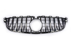 Передня решітка GT (для C63), з камерою для Mercedes C-сlass W205 2014-2018рр.