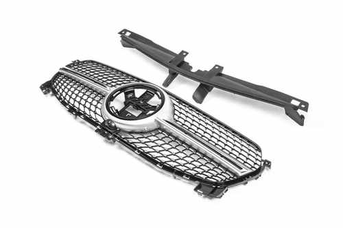 Передня решітка (Diamond Silver) для Mercedes GLE coupe C167 2019+
