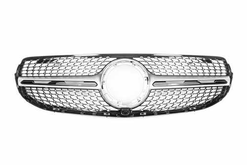 Передня решітка Diamond Silver для Mercedes GLC coupe C253 2020-2024