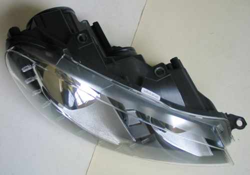 Передні фари чорні 2 лінзи V2 для Volkswagen Golf 6 2009-2012