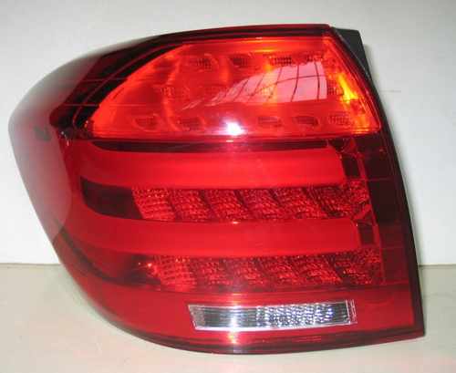 Задні ліхтарі LED червоні для Toyota Highlander 2008-2010