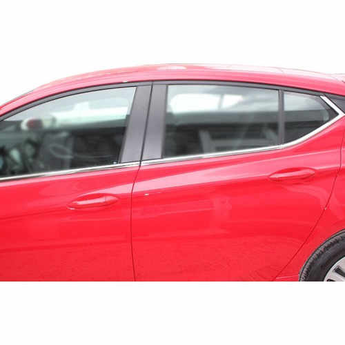 Окантовка вікон (нерж) Нижня для Opel Astra K 2016-2024