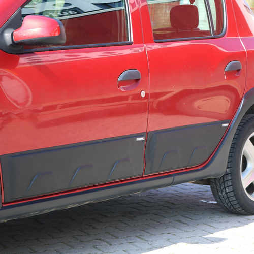 Молдинги (4 шт, ABS) для Renault Sandero 2013↗ рр.