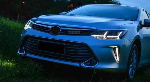 Передние фары ксенон ,фары тюнинг Y стиль 2015 для Toyota Сamry V55 2014-2017