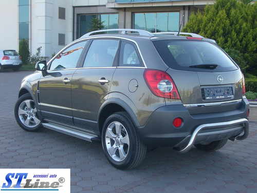 Задня дуга AK007-1 (нерж.) для Opel Antara 2007-2024 рр