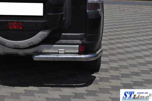 Задня дуга AK003 (нерж.) для Mitsubishi Pajero Wagon III