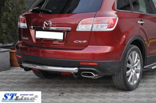 Задня дуга AK002 (нерж.) для Mazda CX-9 2007-2016рр