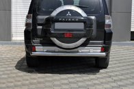 Задня дуга AK002 (нерж.) для Mitsubishi Pajero Wagon IV