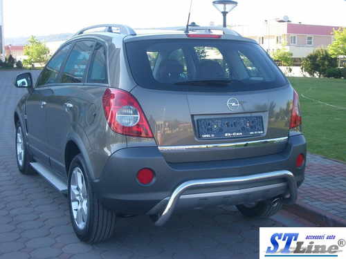 Задня дуга AK007-1 (нерж.) для Opel Antara 2007-2024 рр