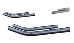Задні подвійні куточки AK003-double (2 шт., нерж) для Chery Tiggo 3