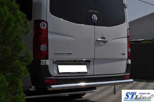 Задня дуга AK002 (нерж) для Volkswagen Crafter 2006-2017рр
